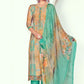 Salwar Suit Cotton Sea Green Digital Print Salwar Kameez