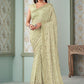 Traditional Saree Georgette Sea Green Sequins Saree
