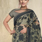 Contemporary Organza Sea Green Weaving Saree