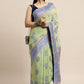 Contemporary Cotton Sea Green Woven Saree