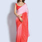 Shaded Saree Georgette Red Sequins Saree
