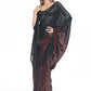 Classic Georgette Maroon Sequins Saree
