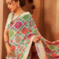 Classic Net Multi Colour Digital Print Saree