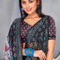 Classic Net Multi Colour Digital Print Saree