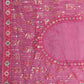 Classic Net Pink Cord Work Saree