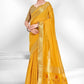 Trendy Saree Cotton Mustard Sequins Saree