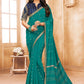 Classic Cotton Viscose Rama Patch Border Saree