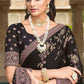 Contemporary Silk Black Embroidered Saree