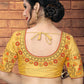 Blouse Silk Gold Embroidered Blouse