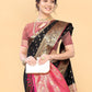 Contemporary Silk Black Woven Saree