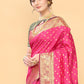 Trendy Saree Silk Pink Woven Saree