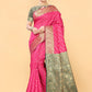 Trendy Saree Silk Pink Woven Saree