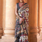 Classic Silk Multi Colour Patola Print Saree