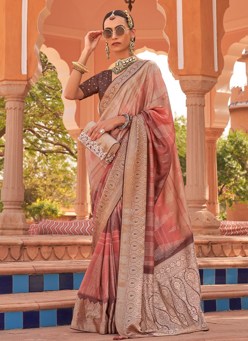 Classic Silk Multi Colour Digital Print Saree