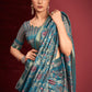 Contemporary Silk Rama Digital Print Saree