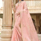 Contemporary Silk Pink Embroidered Saree