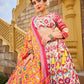 Lehenga Choli Silk Multi Colour Digital Print Lehenga Choli