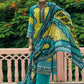 Palazzo Salwar Suit Silk Multi Colour Digital Print Salwar Kameez