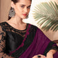 Classic Silk Purple Embroidered Saree