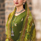 Pakistani Salwar Suit Silk Green Embroidered Salwar Kameez