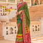 Trendy Saree Silk Green Hand Work Saree