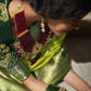 Classic Silk Green Embroidered Saree