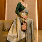 Classic Silk Grey Weaving Saree