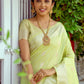 Contemporary Silk Green Booti Saree