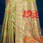 Traditional Saree Silk Green Kashmiri Saree