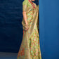 Traditional Saree Silk Green Kashmiri Saree
