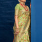 Traditional Saree Silk Green Kashmiri Saree