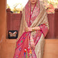 Trendy Saree Silk Multi Colour Lace Saree