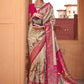 Trendy Saree Silk Multi Colour Lace Saree