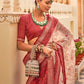 Trendy Saree Chiffon Silk Maroon Print Saree