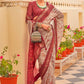 Trendy Saree Chiffon Silk Maroon Print Saree