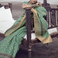 Trendy Saree Silk Sea Green Digital Print Saree