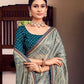 Trendy Saree Silk Multi Colour Digital Print Saree