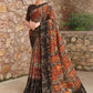 Classic Silk Multi Colour Print Saree