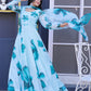 Gown Silk Multi Colour Digital Print Gown