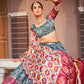Lehenga Choli Silk Multi Colour Digital Print Lehenga Choli