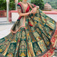 Lehenga Choli Silk Multi Colour Embroidered Lehenga Choli