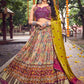 Readymade Lehenga Choli Silk Multi Colour Embroidered Lehenga Choli