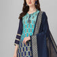 Salwar Suit Silk Multi Colour Jacquard Work Salwar Kameez