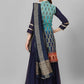 Salwar Suit Silk Multi Colour Jacquard Work Salwar Kameez