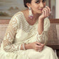 Trendy Saree Silk Off White Embroidered Saree