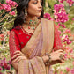 Traditional Saree Silk Pink Patch Border Saree