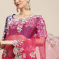 Trendy Saree Organza Silk Pink Booti Saree