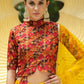 Lehenga Choli Chinon Silk Yellow Embroidered Lehenga Choli