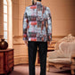 Jodhpuri Suit Silk Multi Colour Print Mens