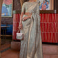 Classic Silk Grey Weaving Saree